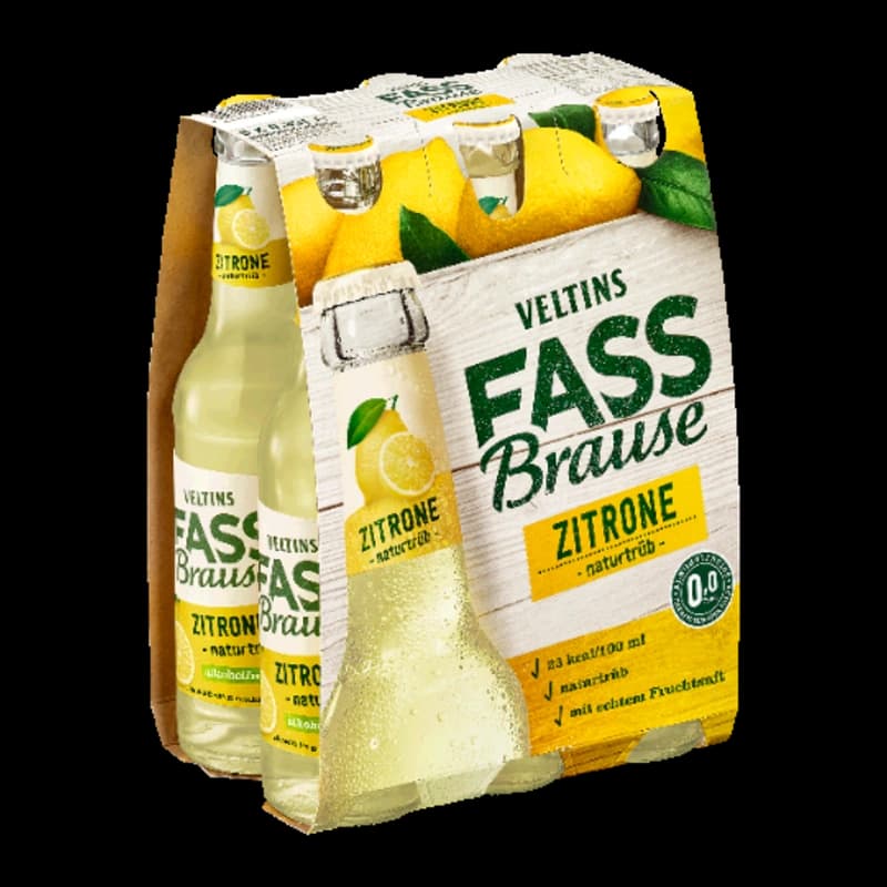 VELTINS Fassbrause Zitrone 6x0,33l