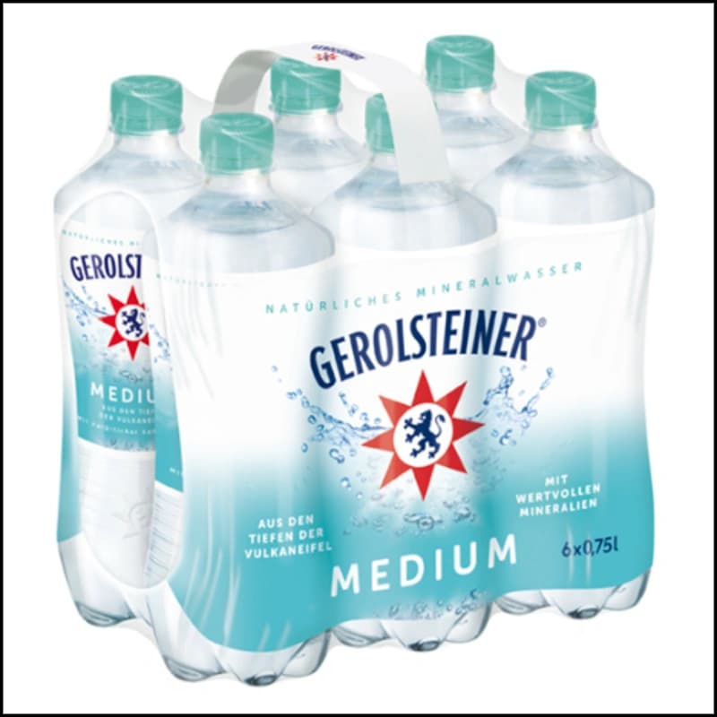 Gerolsteiner Medium 6x0,75l