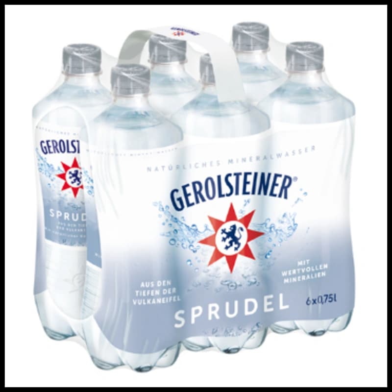 Gerolsteiner Sprudel 6x0,75l