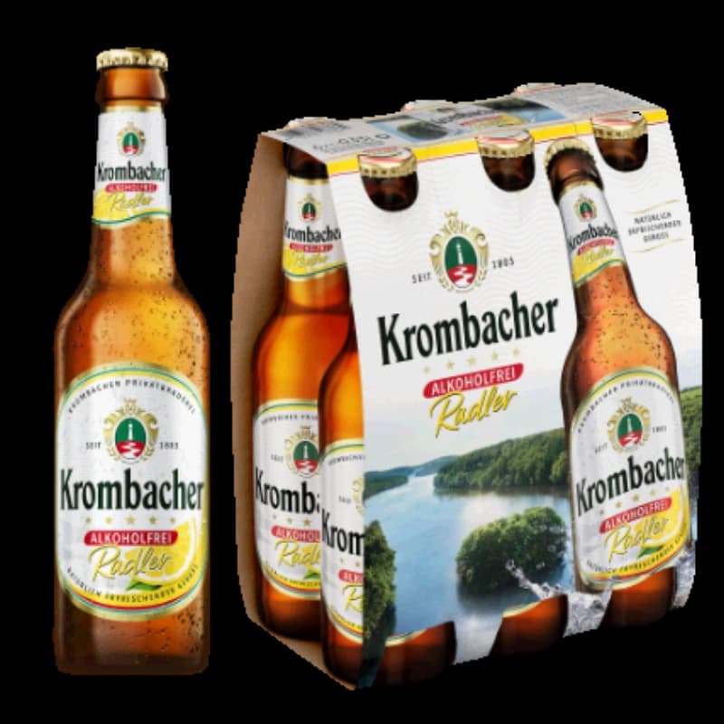 Krombacher Radler Alkoholfrei 6x0,33l 
