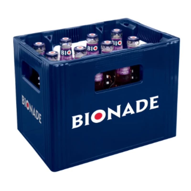 Bionade Schwarze Johannisbeere Rosmarin 12x0,33l
