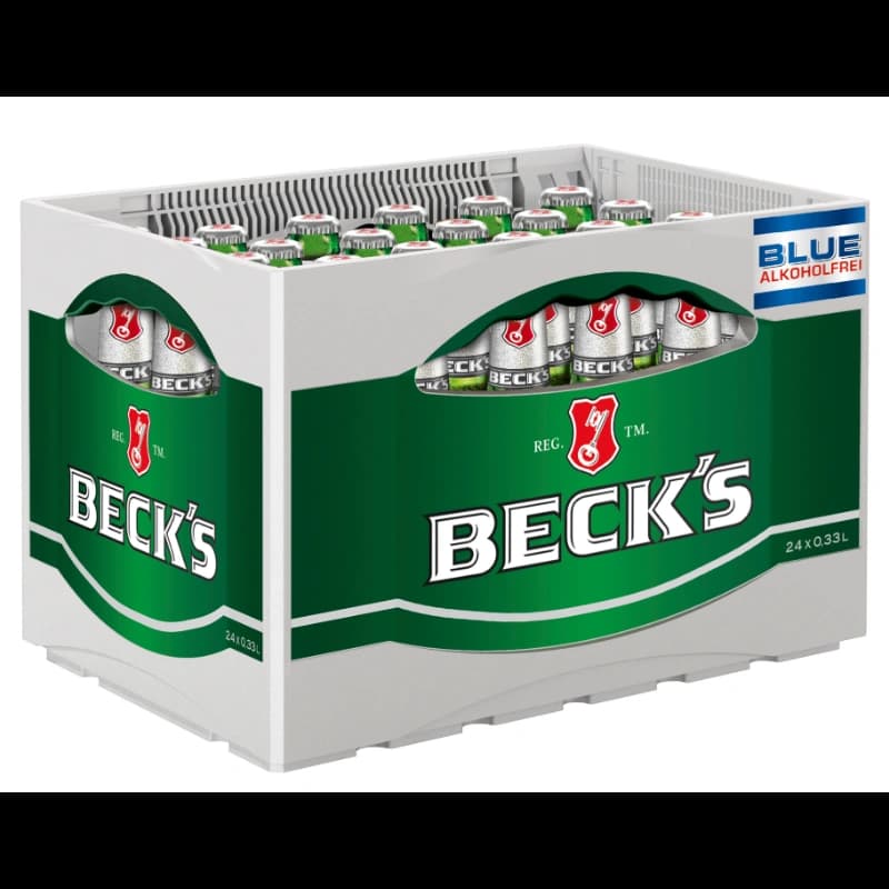 Becks Blue alkoholfrei 24x0,33l 