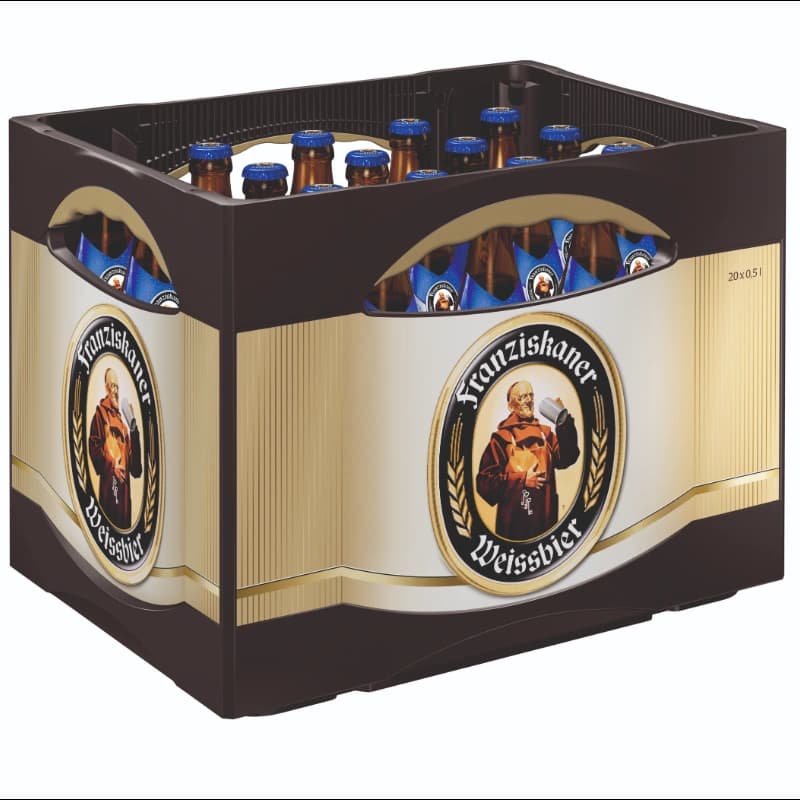 Franziskaner Hefe-Weissbier alkoholfrei 20x0,5l 