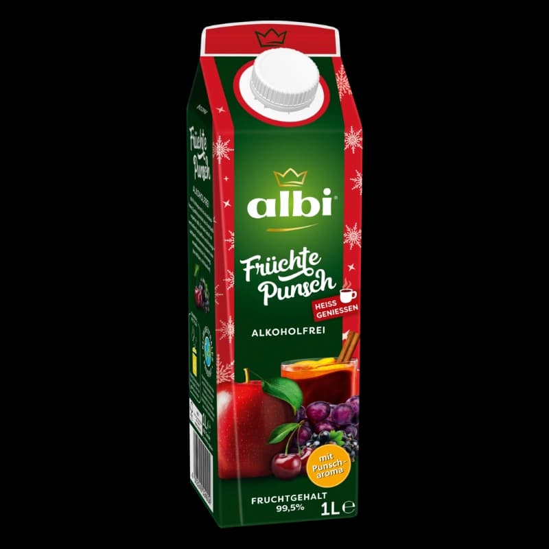 Albi Früchtepunsch alkoholfrei 1l 