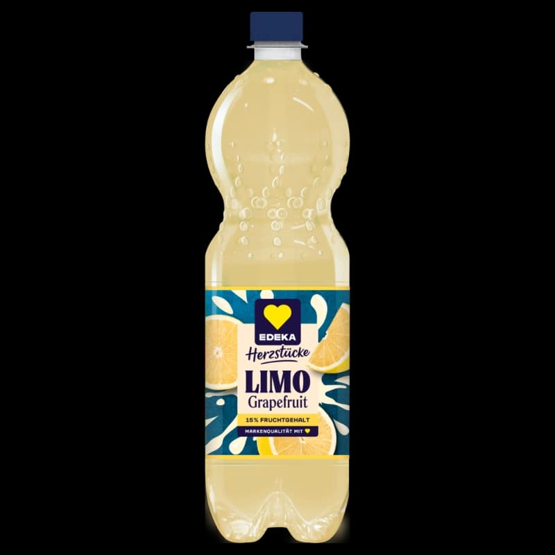 Edeka Herzstücke Limo Grapefruit 1l