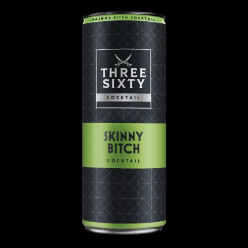 Three Sixty Vodka Skinny Bitch 10% 0,25l 