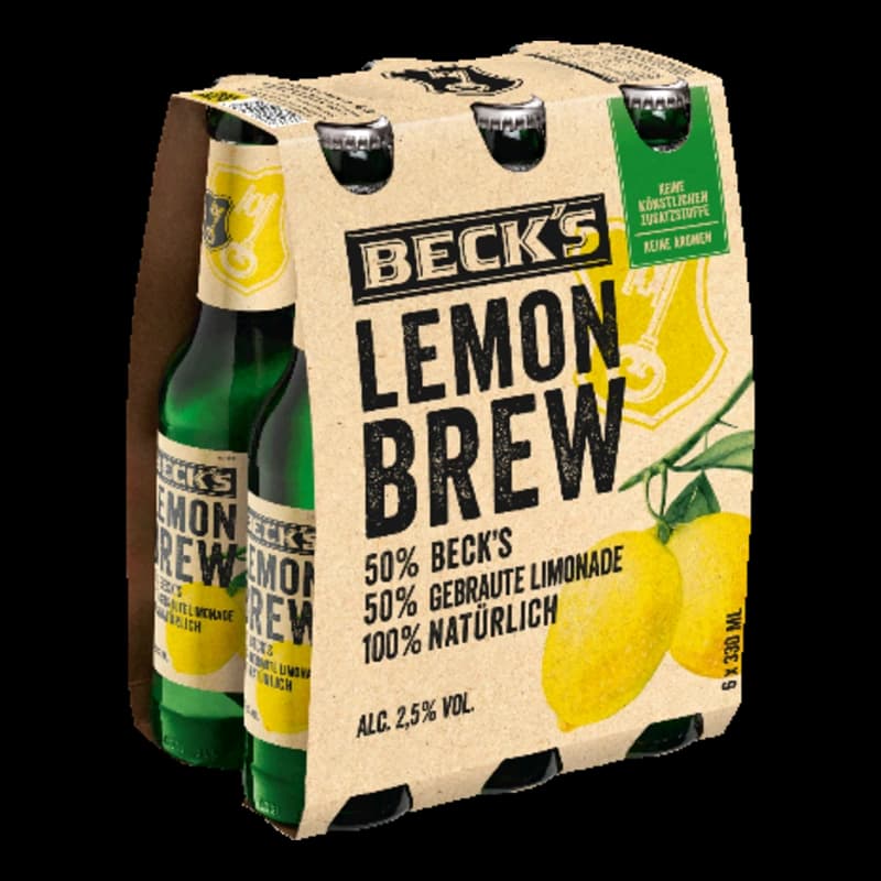 Becks Lemon Brew 4x6x0,33l
