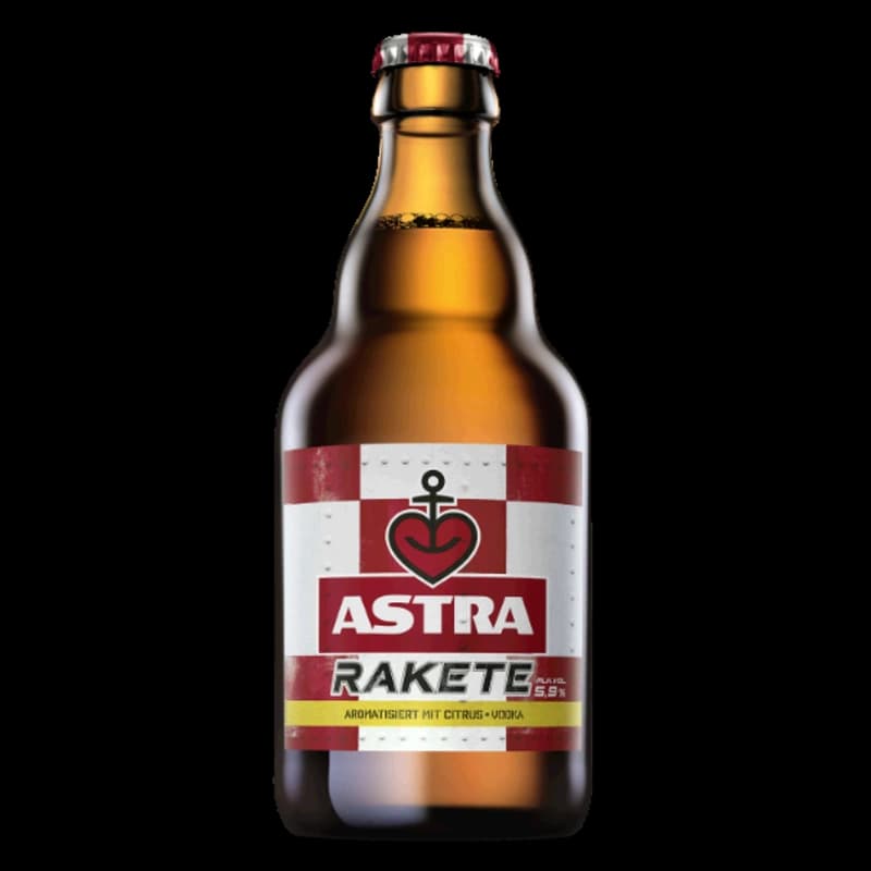 Astra Rakete mit Citrus-Vodka Aroma 0,33l 
