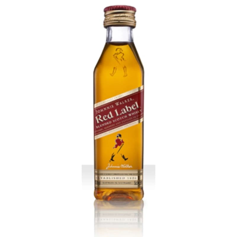 JOHNNIE WALKER Red Label Blended Scotch Whisky 40% 0,05l