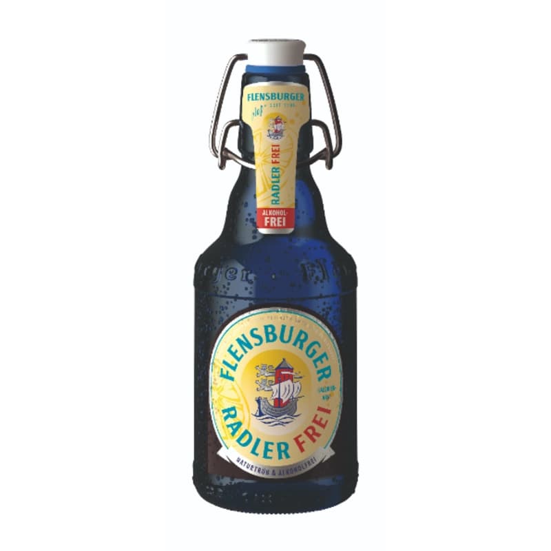 Flensburger Radler alkoholfrei Bügelverschluss 0,33l 