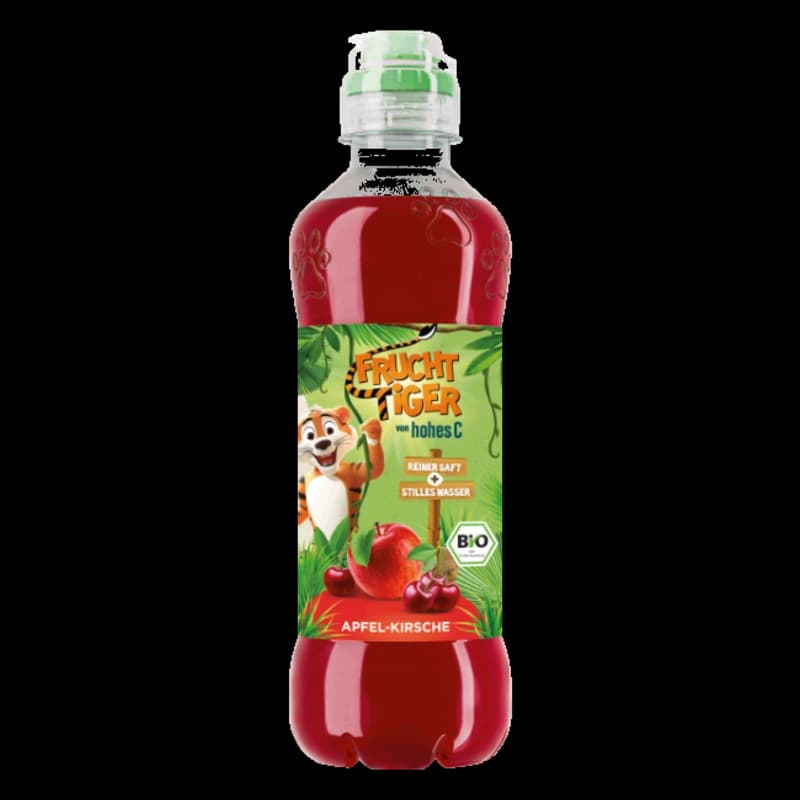 Bio FruchtTiger Apfel Kirsche 0,33l 