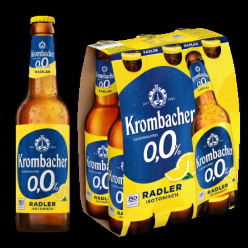 Krombacher Radler 0,0% 6x0,33l 
