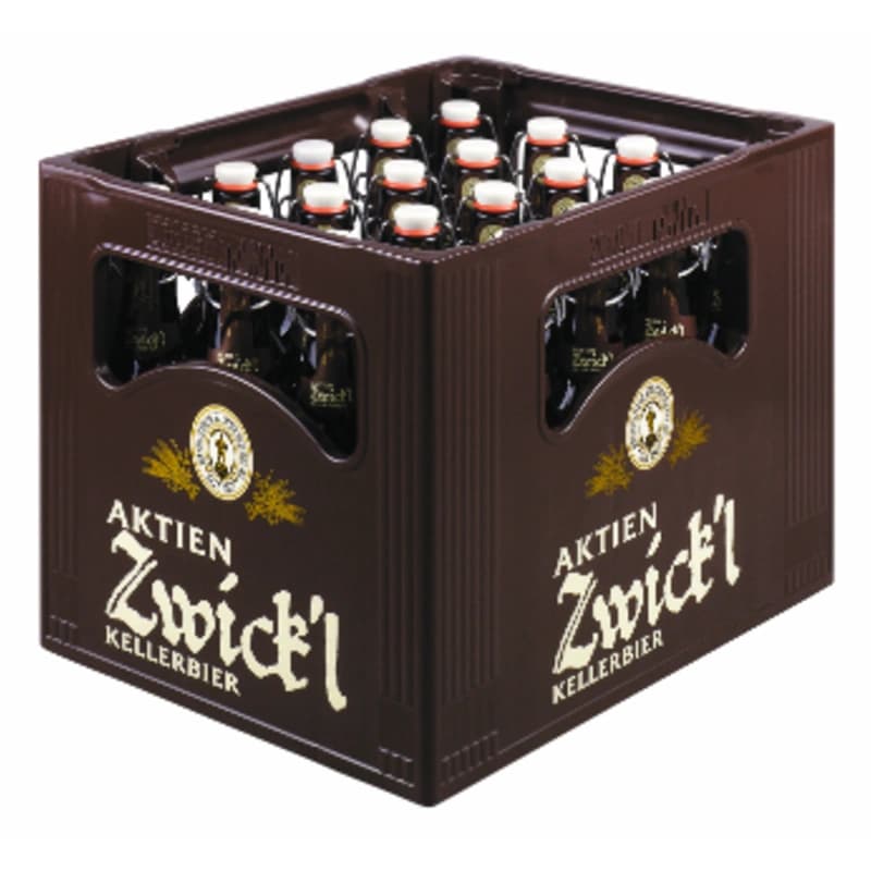 Aktien Zwickl Kellerbier Bügelverschluss 20x0,5l