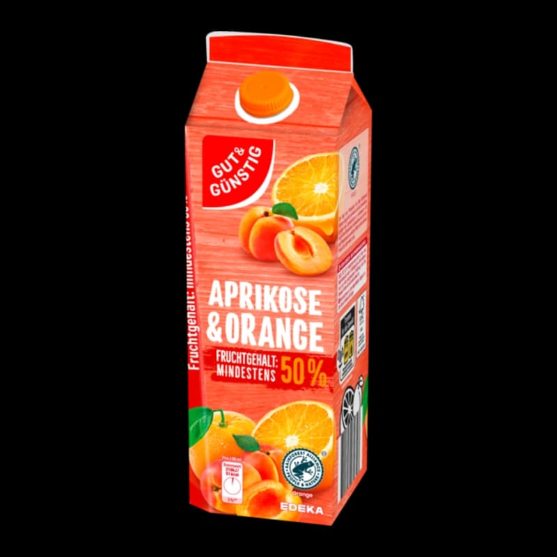GUT&GÜNSTIG Aprikosen-Orangen-Nektar 1l