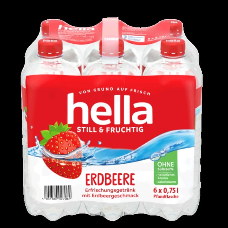 Hella Strawberry 6x0,75l 