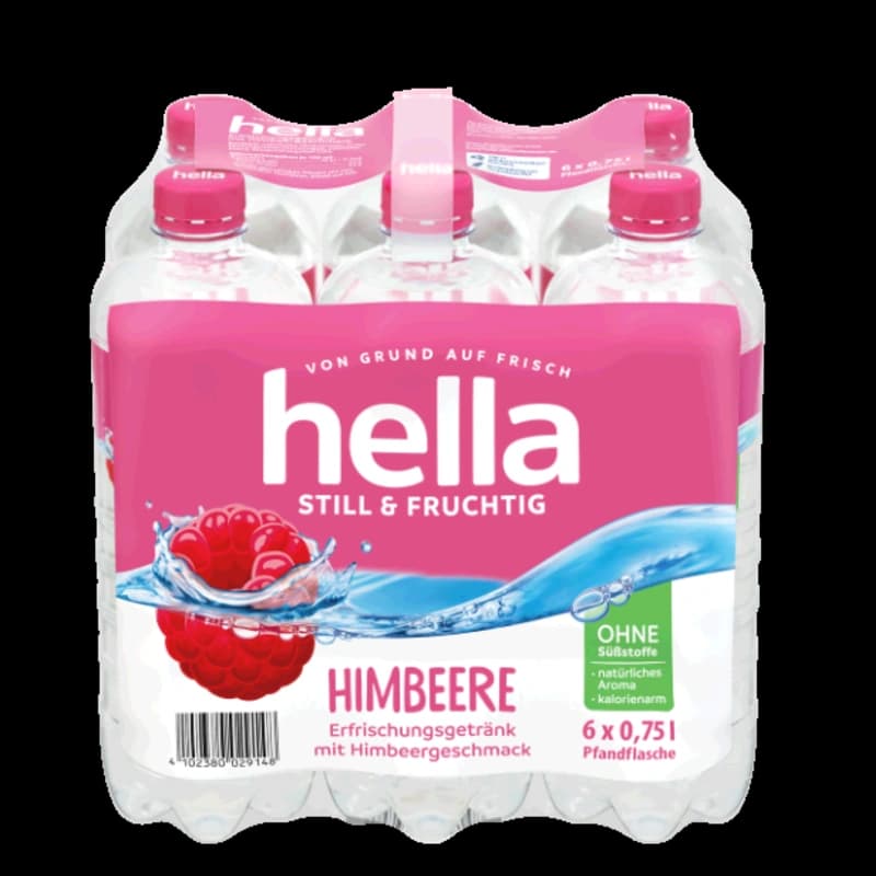 hella Himbeere Still & Fruchtig 6x0,75l