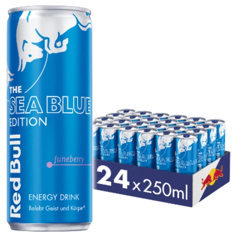 Red Bull Sea Blue Edition Juneberry 24x0,25l 