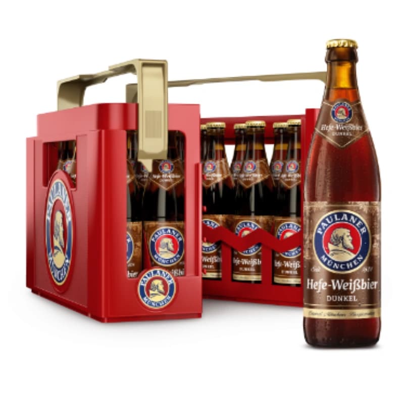 Paulaner Hefe-Weißbier Dunkel 2x10x0,5l 