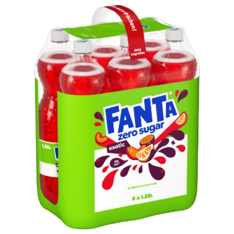 Fanta Exotic Zero 6x1,25l 