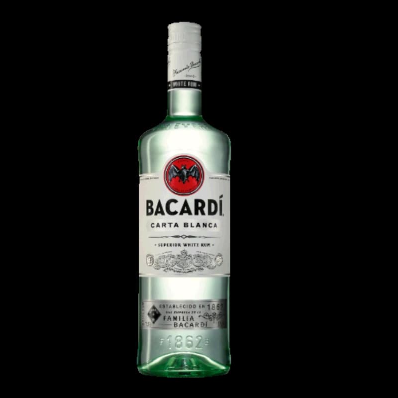 Bacardi Carta Blanca Rum 37,5% 1,5l