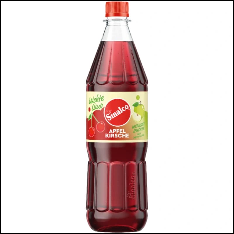Sinalco Leichte Limo Apfel-Kirsche 1l