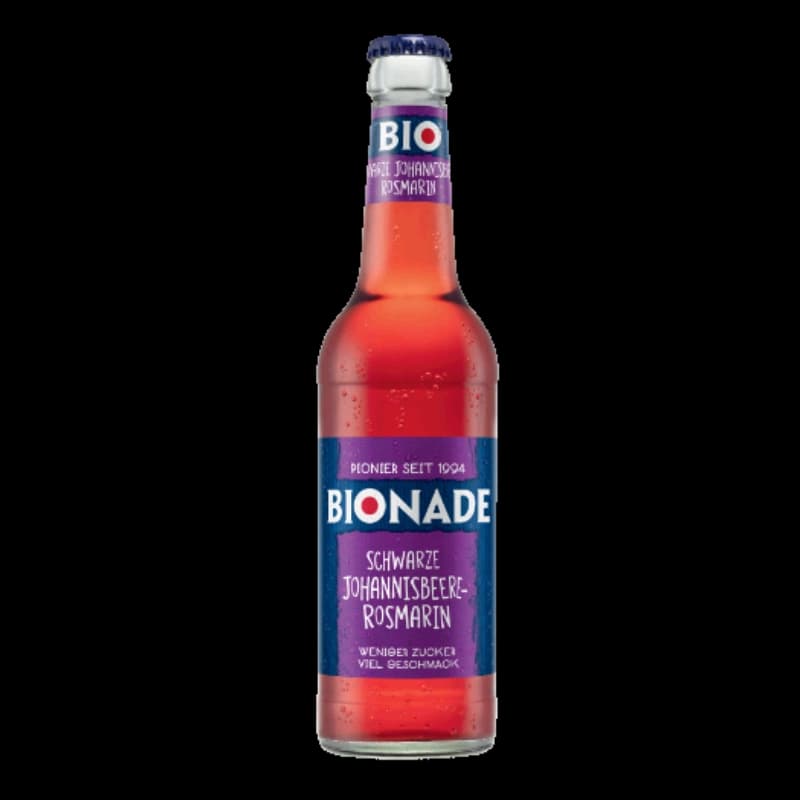 Bionade Schwarze Johannisbeere & Rosmarin 0,33l