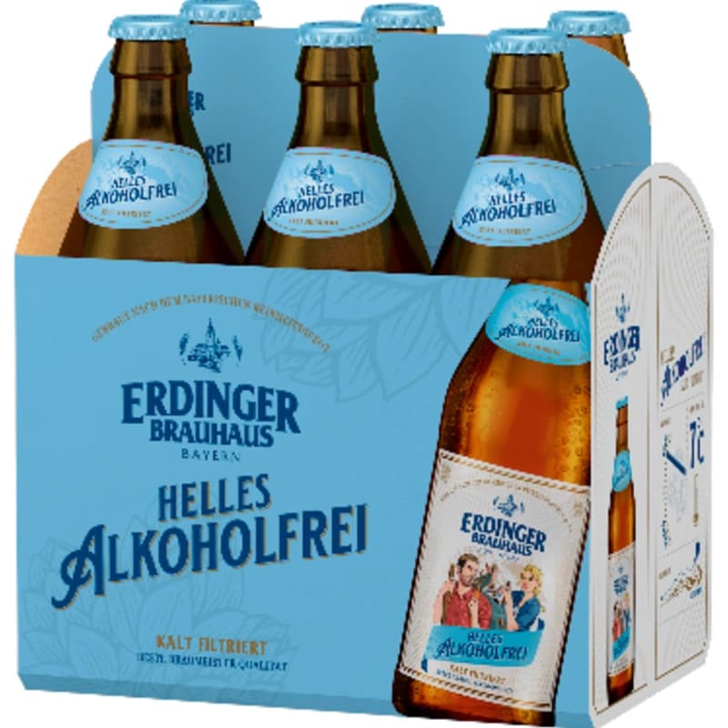 Erdinger Brauhaus Hell alkoholfrei 6x0,5l