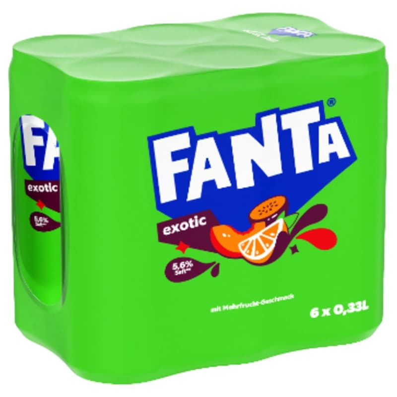 Fanta Exotic 6x0,33l 
