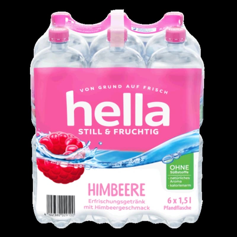 hella Himbeere Still & Fruchtig 6x1,5l