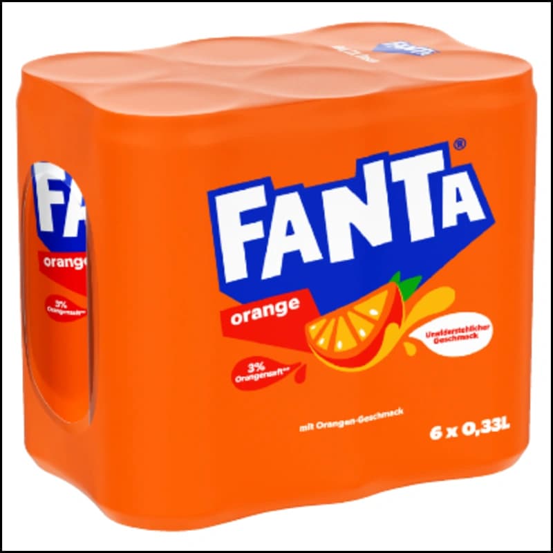 Fanta Orange 6x0,33l 