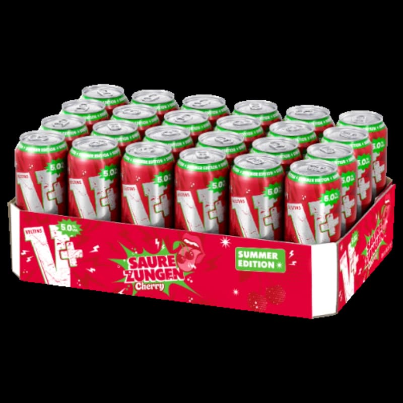 Veltins V+ Saure Zungen Cherry 24x0,5l