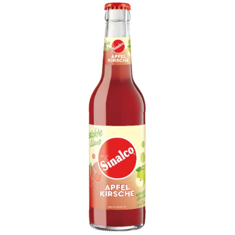 Sinalco Leichte Limo Apfel-Kirsche 0,33l 