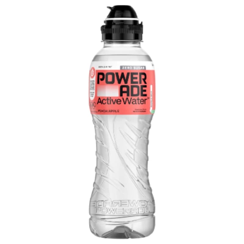 Powerade Active Water Peach & Apple 0,5l 