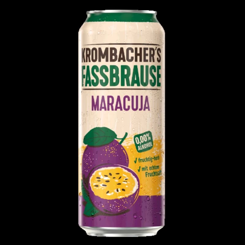 Krombacher's Fassbrause Maracuja 0,5l