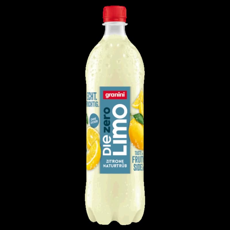 Granini Die Limo Zero Zitrone naturtrüb 1l 
