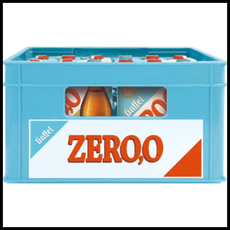 Gaffel Zer0,0% 4x6x0,33l