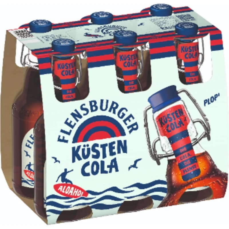 Flensburger Küsten Cola Bügelverschluss 6x0,33l