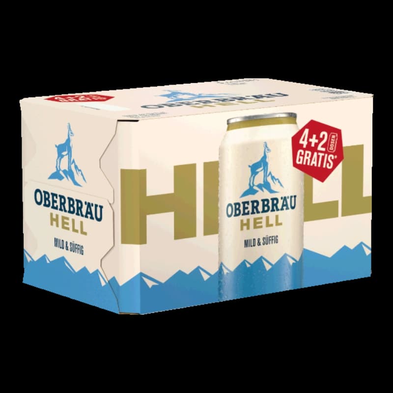 Oberbräu Hell 4x4+2x0,33l 