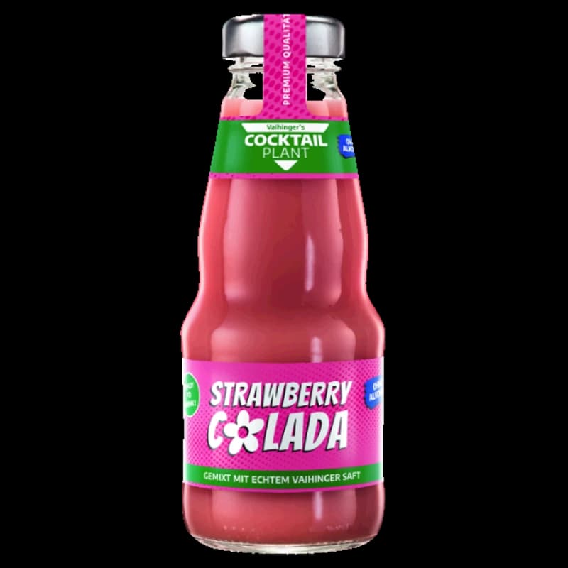 Cocktail Plant Strawberry Colada alkoholfrei 0,2l 