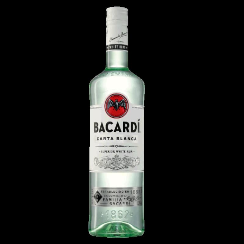 Bacardi Carta Blanca Rum 37,5% 1l