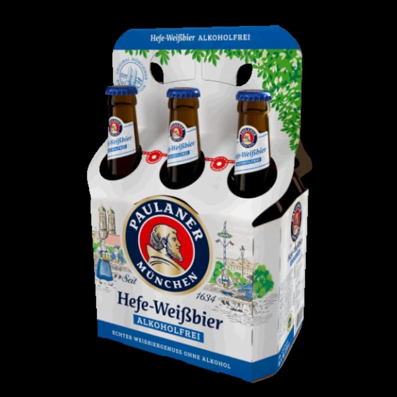 Paulaner Hefe-Weißbier Alkoholfrei 6x0,33l 