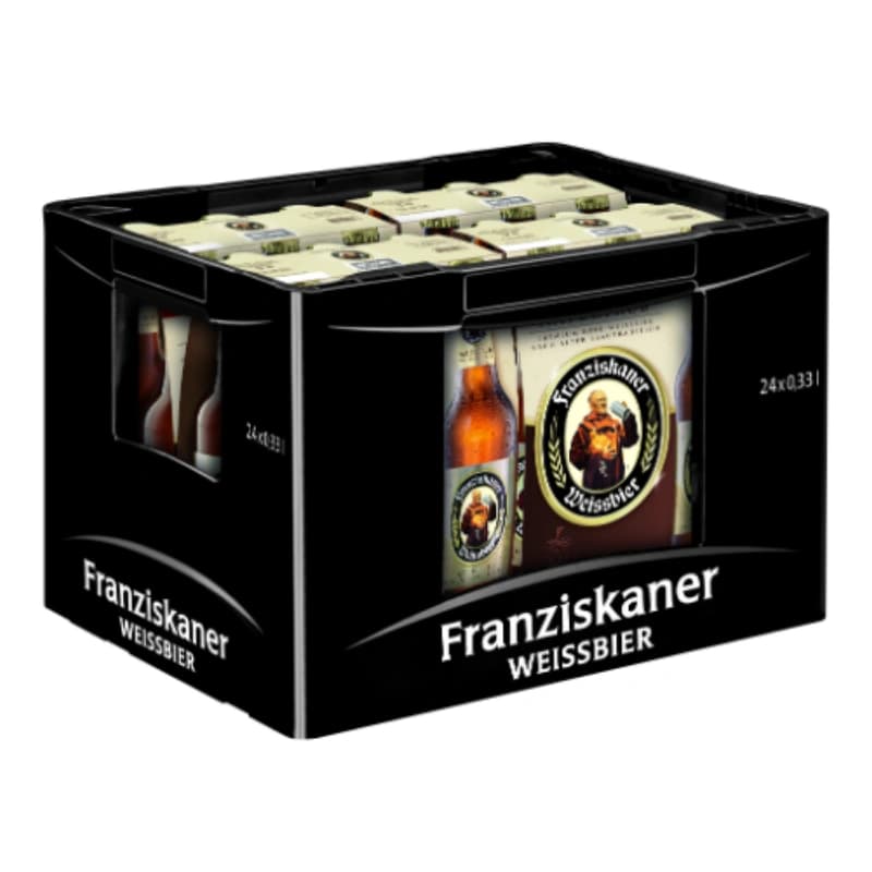 Franziskaner Weissbier Hell 4x6x0,33l 