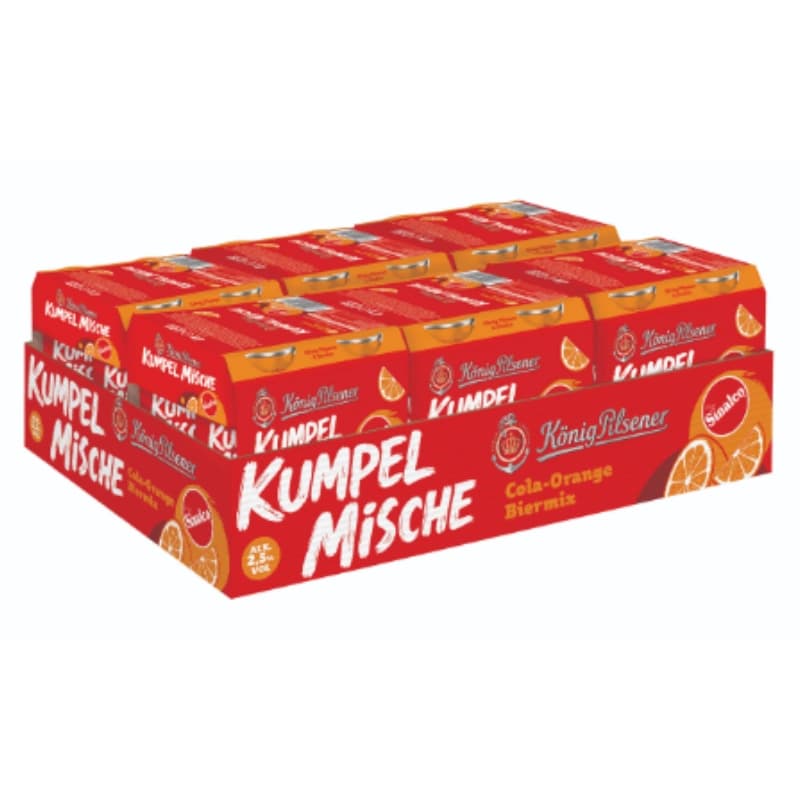 König Pilsener Kumpelmische 6x4x0,33l