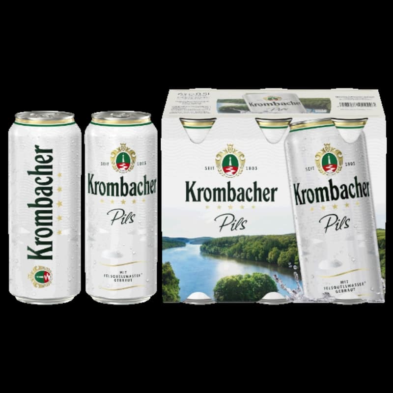 Krombacher Pils 6x0,5l Dosen
