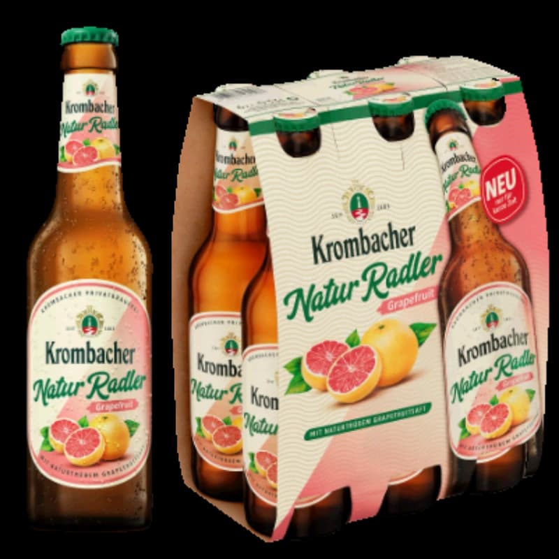 Krombacher Naturradler Grapefruit 6x0,33l