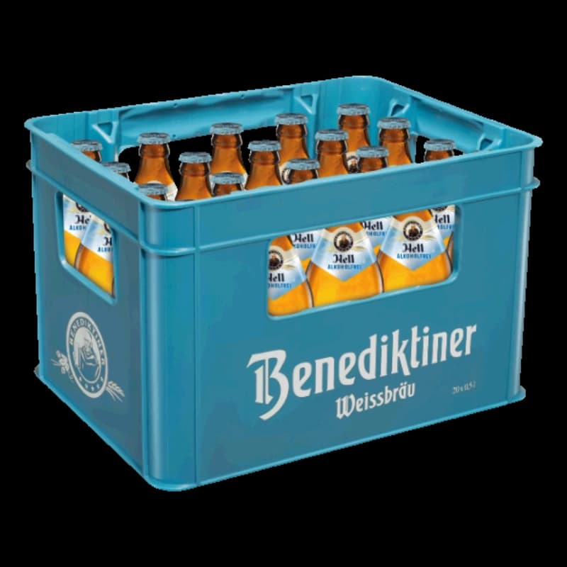 Benediktiner Hell alkoholfrei 20x0,5l