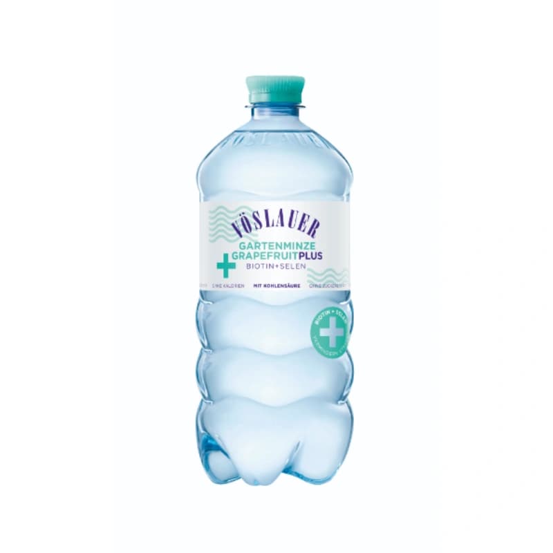 Vöslauer Gartenminze-Grapefruit Plus Biotin & Selen 1l