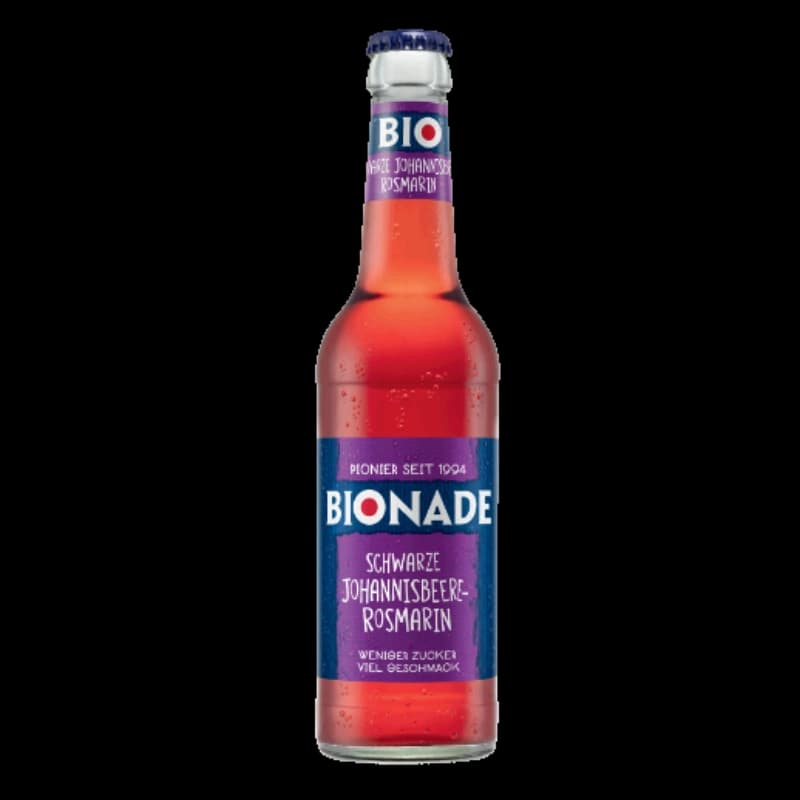 Bionade Schwarze Johannisbeere-Rosmarin 0,33l