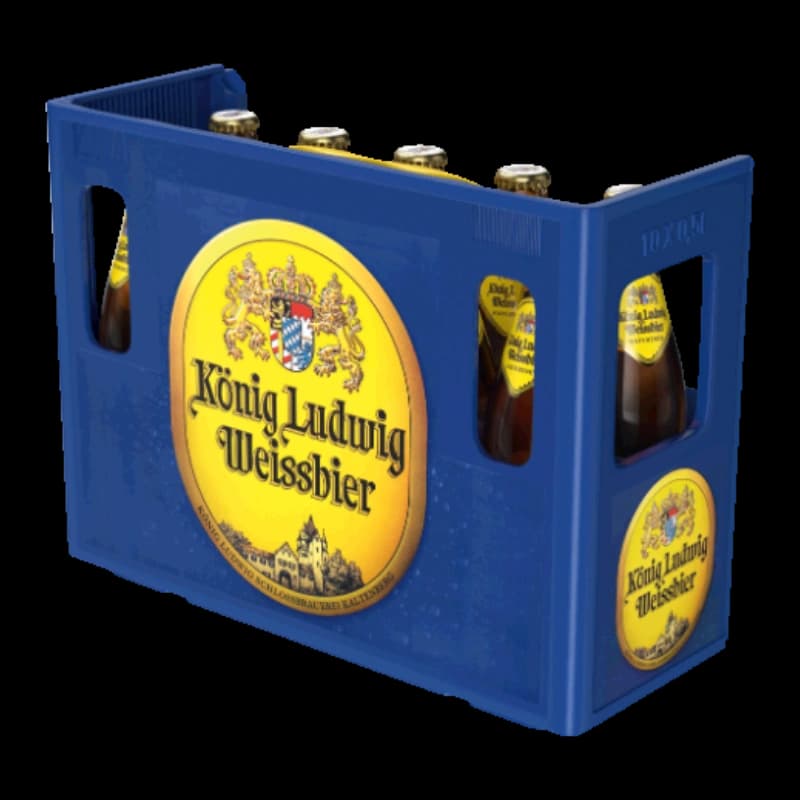 König Ludwig Weissbier naturtrüb 10x0,5l