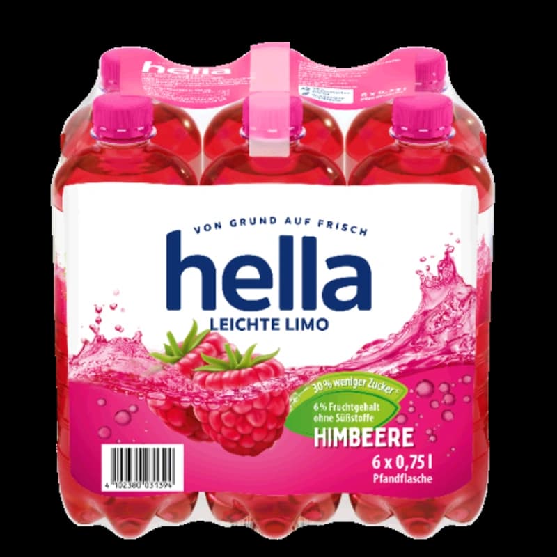 hella Limo Himbeere6x0,75l